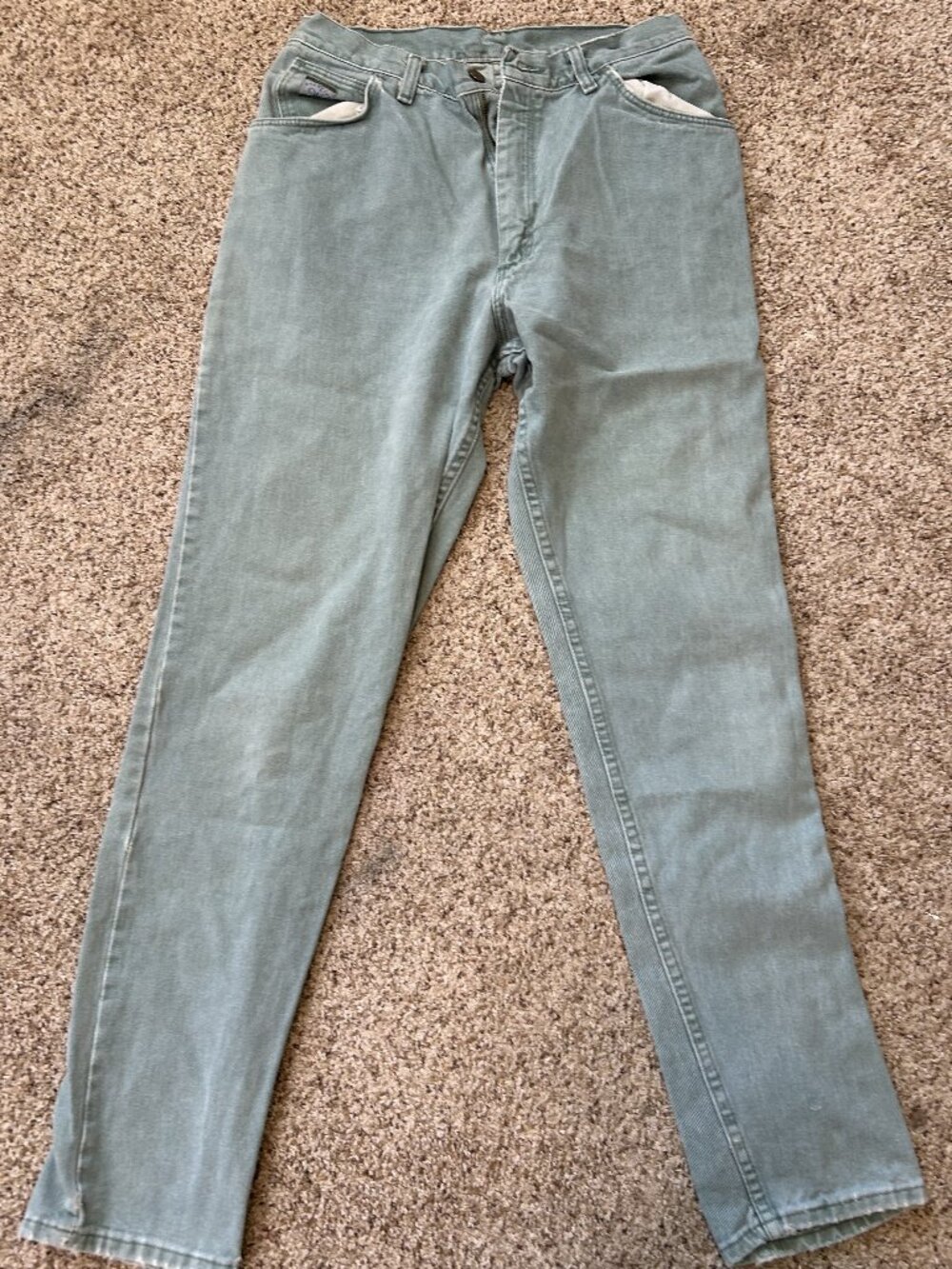 Light Green Vintage Women's Wrangler Jeans